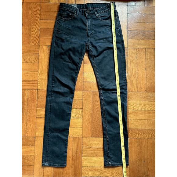 HOPE Ringstrand Soderberg Stockholm Sweden Jeans Womens 27 Waxed Y2K Grunge Punk - Picture 7 of 15